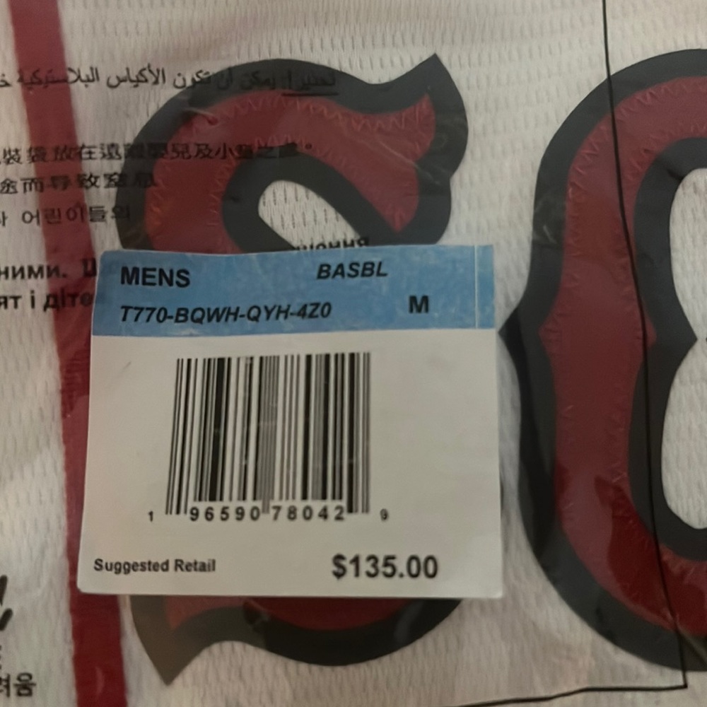 Brand new Stitched David Ortiz jersey